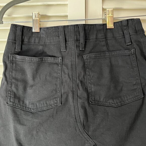 Hudson Jeans Los Angeles black lulu skirt distressed 23 - Picture 8 of 12